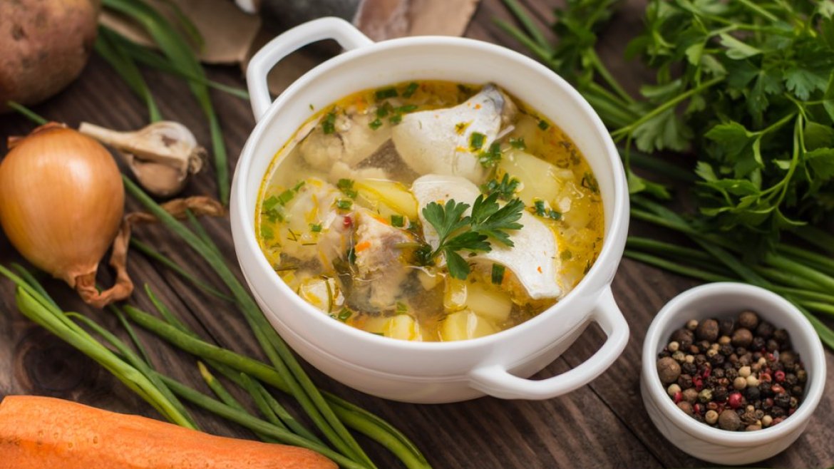 Rybí polévka se zeleninou - recept pro Cook4Me+